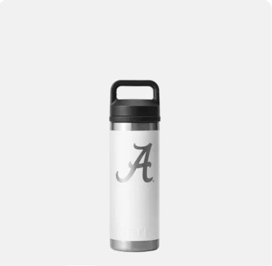 YETI Alabama LOGO RAMBLER® 18oz Water Bottle