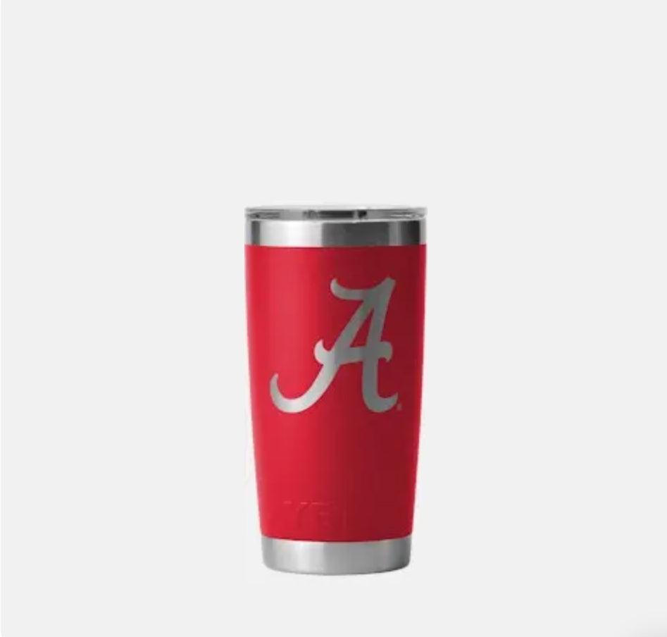 YETI Alabama LOGO Rambler® 20oz Tumbler