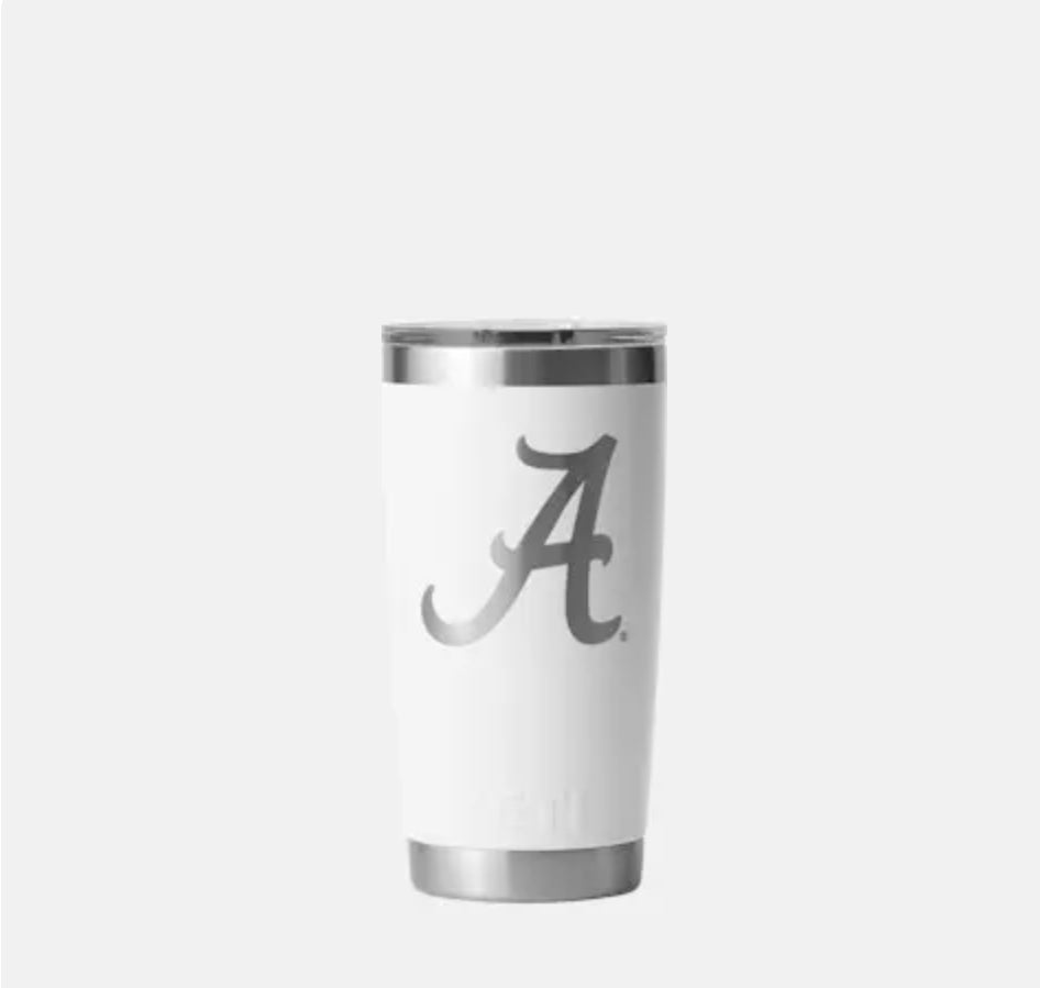 YETI Alabama LOGO Rambler® 20oz Tumbler