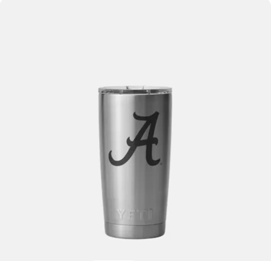YETI Alabama LOGO Rambler® 20oz Tumbler