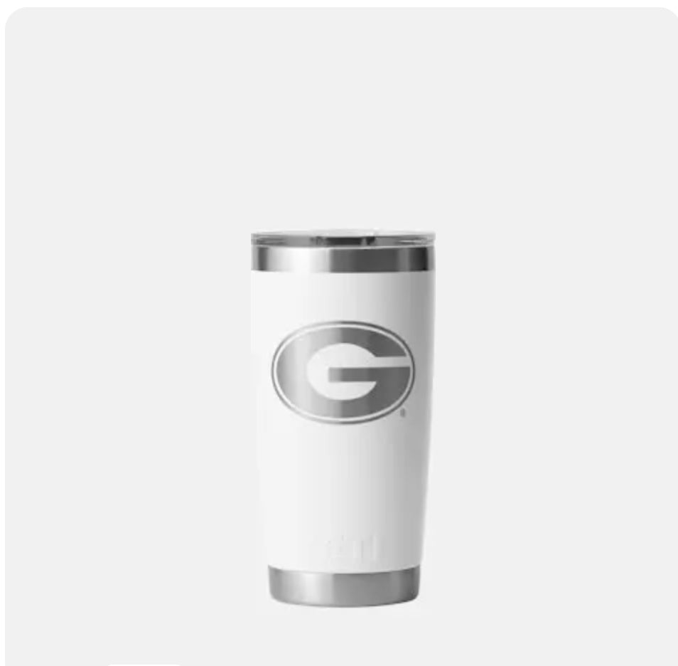 YETI Georgia LOGO RAMBLER® 20oz Tumbler