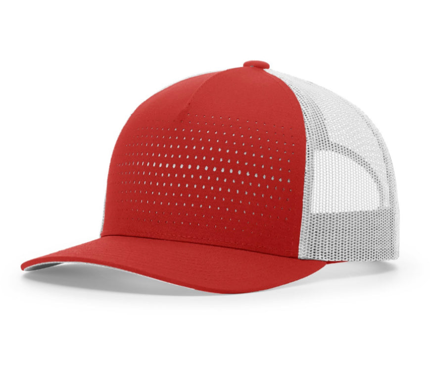 Richardson 163 Laser Cut Five Panel Trucker (embroidery available) - AtlanticCoastSports
