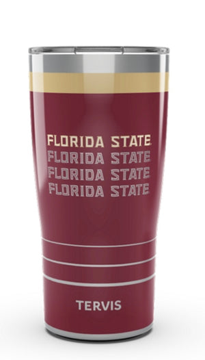 Florida State Seminoles Tervis Stainless Steel With Hammer Lid - AtlanticCoastSports