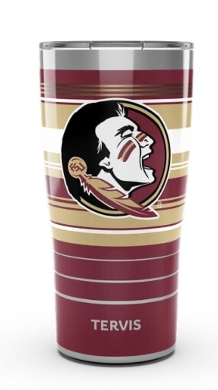 Florida State Seminoles Tervis Stainless Steel With Hammer Lid - AtlanticCoastSports