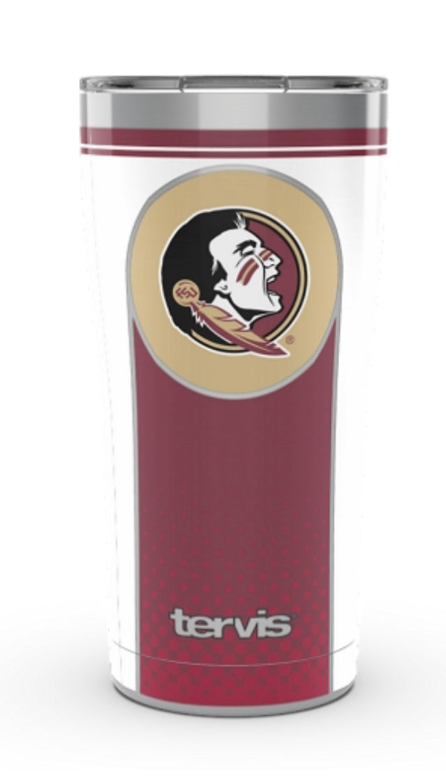 Florida State Seminoles Tervis Stainless Steel With Hammer Lid - AtlanticCoastSports