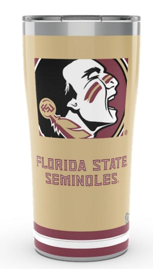 Florida State Seminoles Tervis Stainless Steel With Hammer Lid - AtlanticCoastSports