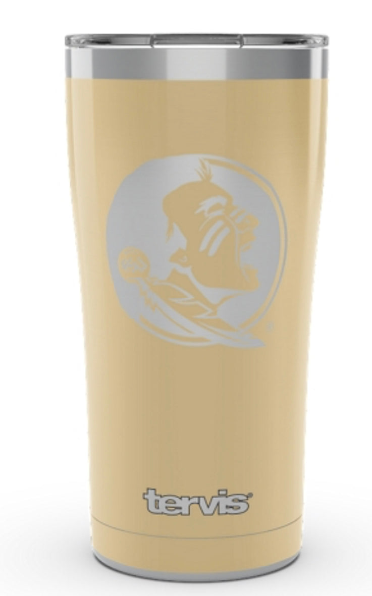 Florida State Seminoles Tervis Stainless Steel With Hammer Lid - AtlanticCoastSports