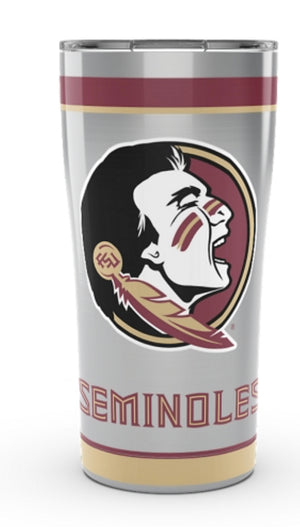 Florida State Seminoles Tervis Stainless Steel With Hammer Lid - AtlanticCoastSports