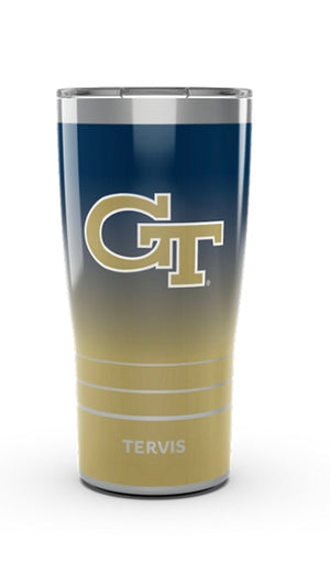 Georgia Tech Yellow Jacket s Tervis Stainless Steel With Hammer Lid - AtlanticCoastSports