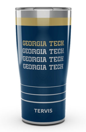 Georgia Tech Yellow Jacket s Tervis Stainless Steel With Hammer Lid - AtlanticCoastSports