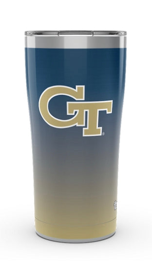 Georgia Tech Yellow Jacket s Tervis Stainless Steel With Hammer Lid - AtlanticCoastSports