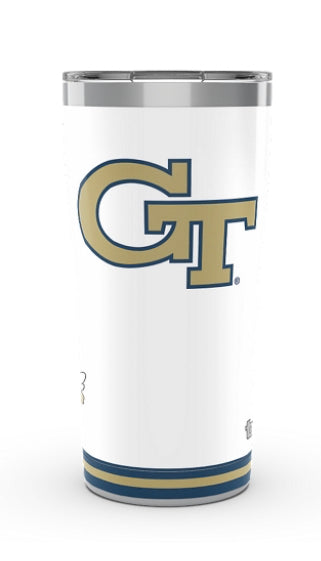 Georgia Tech Yellow Jacket s Tervis Stainless Steel With Hammer Lid - AtlanticCoastSports