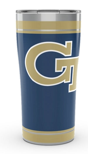 Georgia Tech Yellow Jacket s Tervis Stainless Steel With Hammer Lid - AtlanticCoastSports