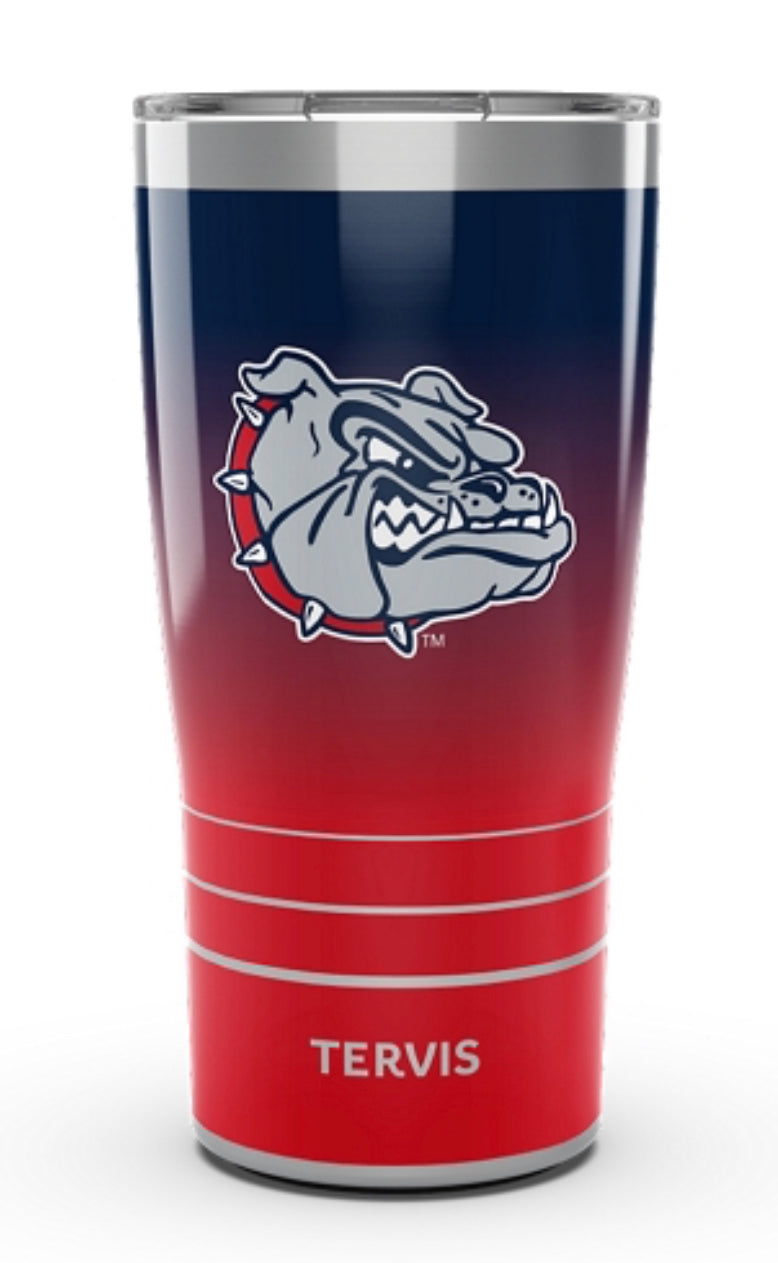 Gonzaga Bulldogs  Tervis Stainless Steel With Hammer Lid - AtlanticCoastSports