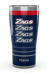 Gonzaga Bulldogs  Tervis Stainless Steel With Hammer Lid - AtlanticCoastSports