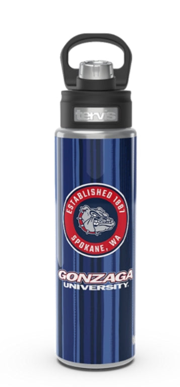 Gonzaga Bulldogs  Tervis Wide Mouth Bottle - AtlanticCoastSports