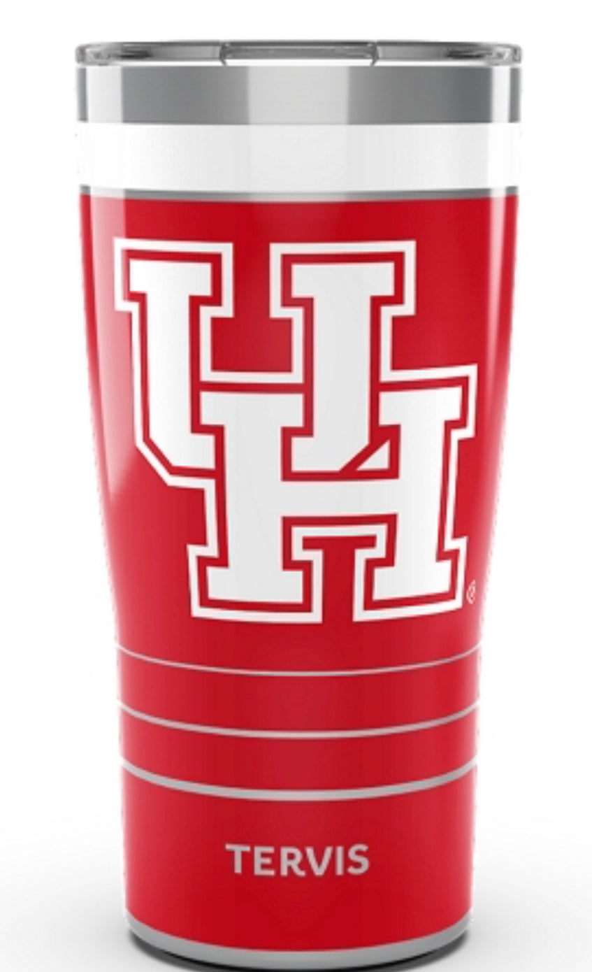 Houston Cougars Tervis Stainless Steel With Hammer Lid - AtlanticCoastSports