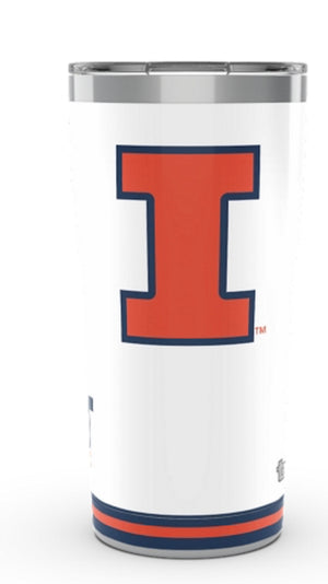 Illinois Fighting Illini Tervis Stainless Steel With Hammer Lid - AtlanticCoastSports