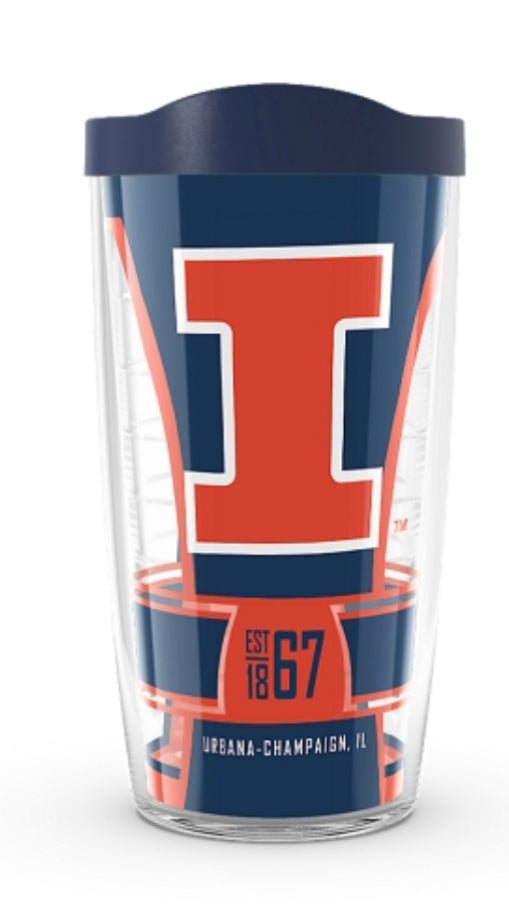 Illinois Fighting Illini Tervis Tumbler - AtlanticCoastSports