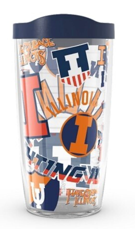 Illinois Fighting Illini Tervis Tumbler - AtlanticCoastSports