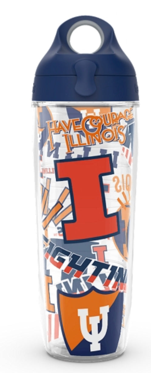 Illinois Fighting Illini Tervis Tumbler - AtlanticCoastSports