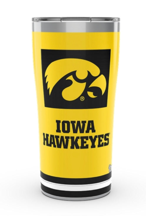 Iowa Hawkeyes Tervis Stainless Steel With Hammer Lid - AtlanticCoastSports
