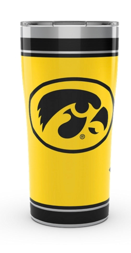 Iowa Hawkeyes Tervis Stainless Steel With Hammer Lid - AtlanticCoastSports