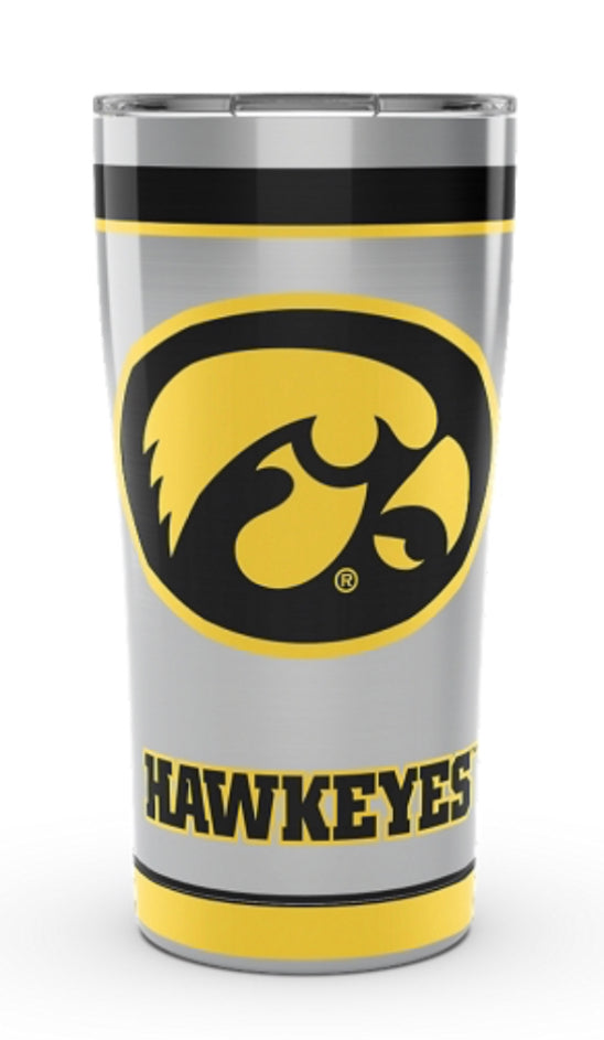 Iowa Hawkeyes Tervis Stainless Steel With Hammer Lid - AtlanticCoastSports