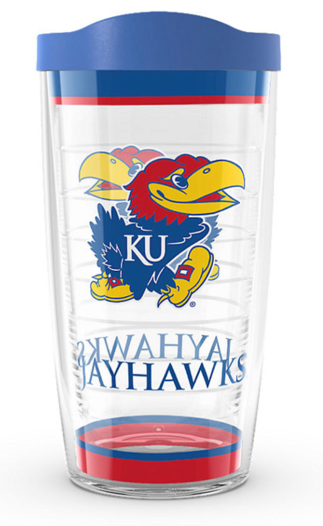 Kansas Jayhawks Tervis Tumbler - AtlanticCoastSports