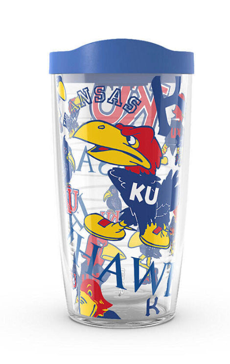 Kansas Jayhawks Tervis Tumbler - AtlanticCoastSports