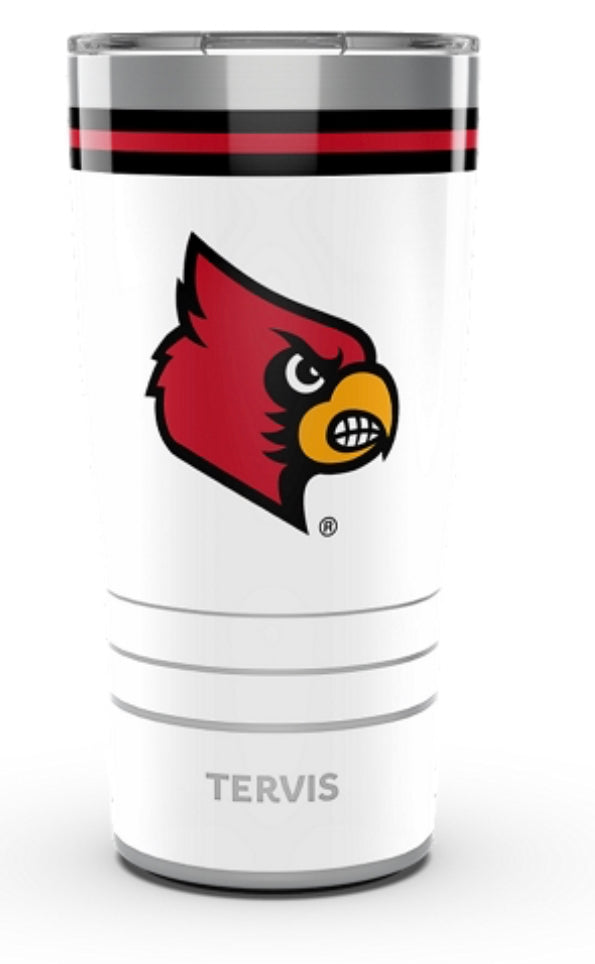 Louisville Cardinals Tervis Stainless Steel With Hammer Lid - AtlanticCoastSports