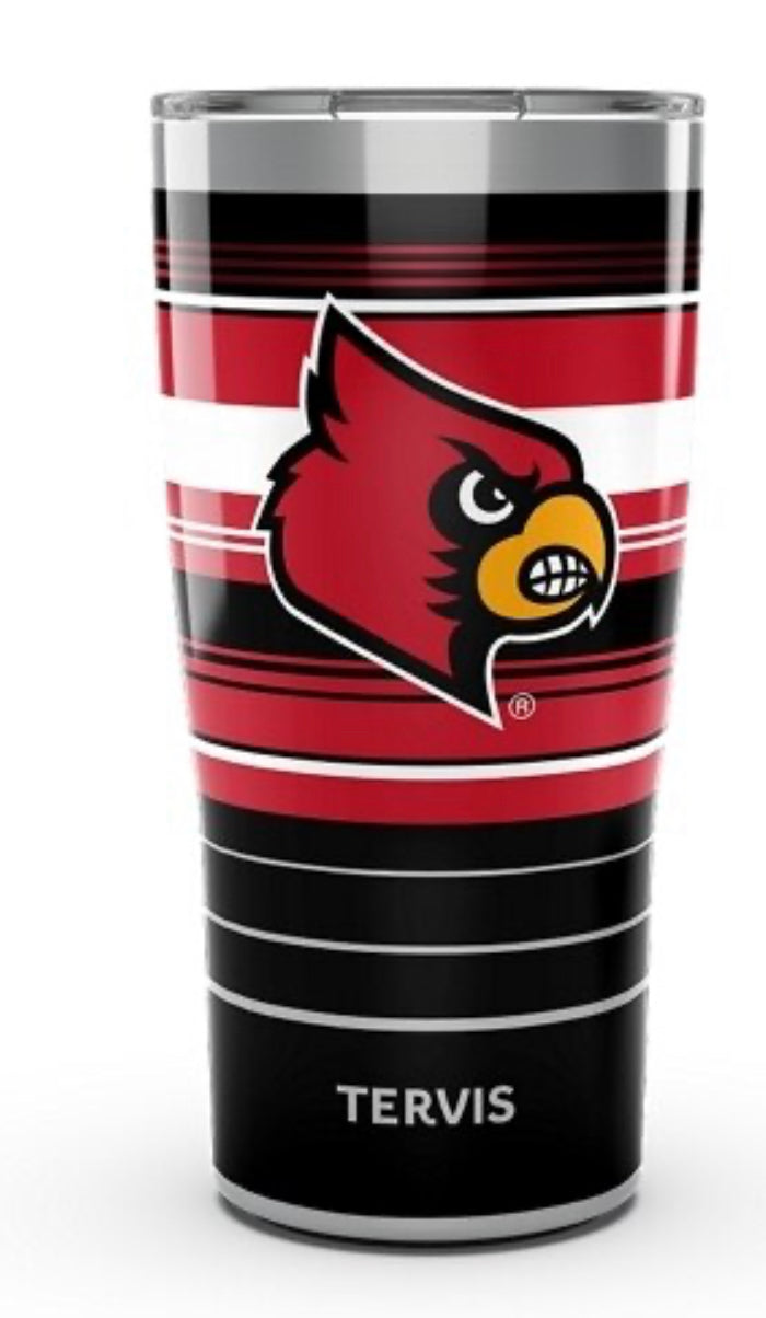 Louisville Cardinals Tervis Stainless Steel With Hammer Lid - AtlanticCoastSports