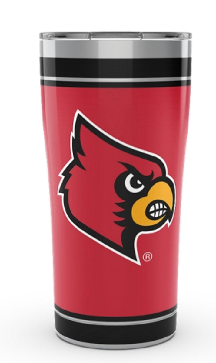 Louisville Cardinals Tervis Stainless Steel With Hammer Lid - AtlanticCoastSports