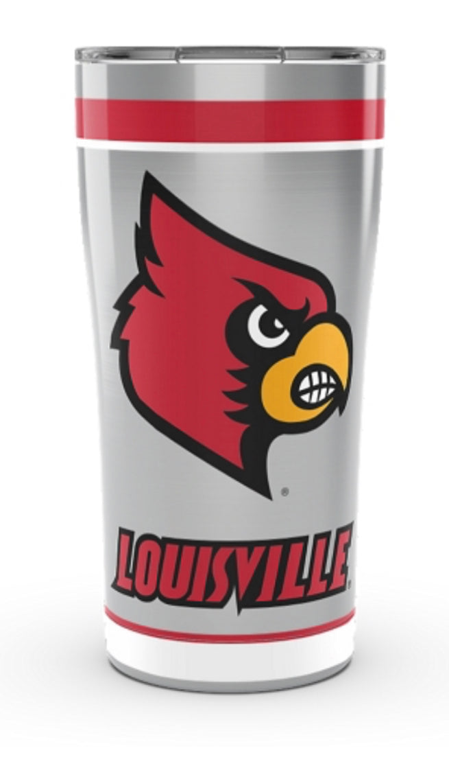 Louisville Cardinals Tervis Stainless Steel With Hammer Lid - AtlanticCoastSports