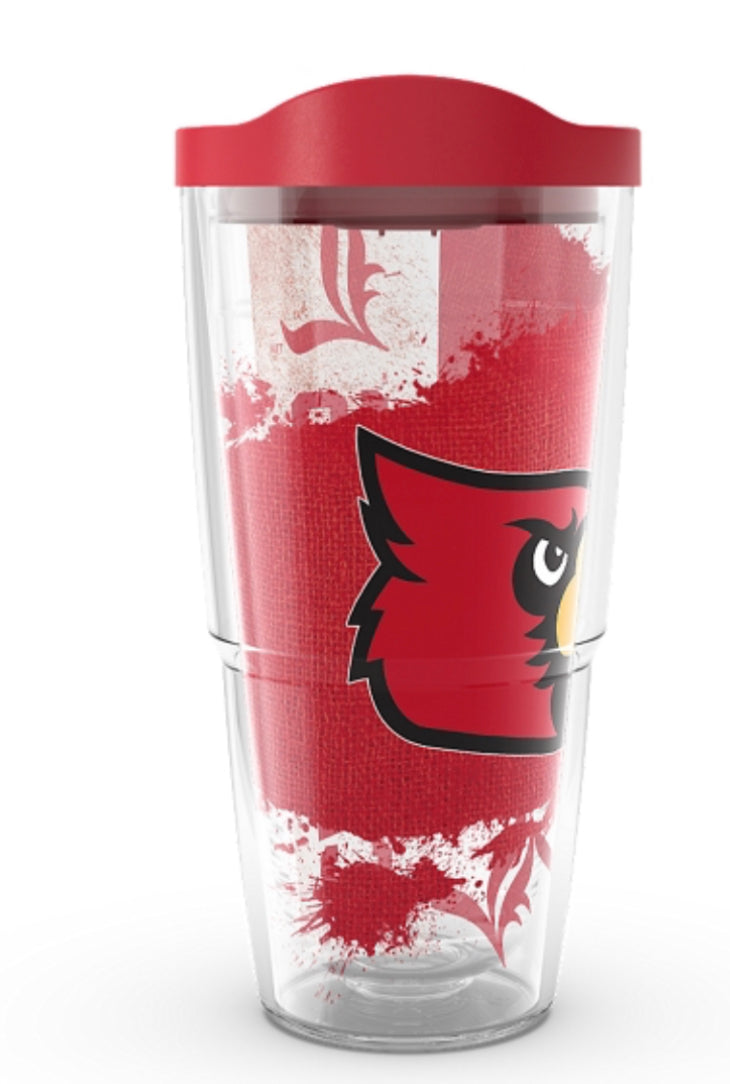Louisville Cardinals University Tervis Tumbler - AtlanticCoastSports