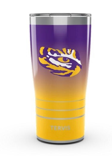 LSU Tigers Tervis Stainless Steel With Hammer Lid - AtlanticCoastSports