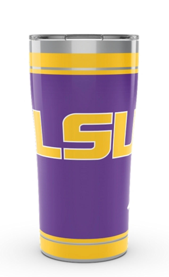 LSU Tigers Tervis Stainless Steel With Hammer Lid - AtlanticCoastSports