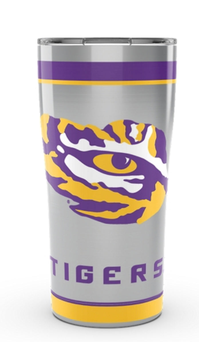 LSU Tigers Tervis Stainless Steel With Hammer Lid - AtlanticCoastSports