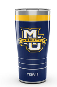 Marquette Golden Eagles Tervis Stainless Steel With Hammer Lid - AtlanticCoastSports