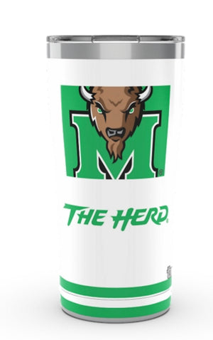 Marshall Thundering Herd Tervis Stainless Steel With Hammer Lid - AtlanticCoastSports