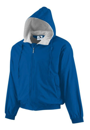 Augusta Sportswear Hooded Taffeta Jacket Fleece Lined - AtlanticCoastSports