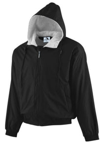 Augusta Sportswear Hooded Taffeta Jacket Fleece Lined - AtlanticCoastSports