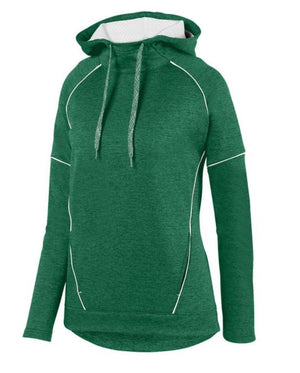 Augusta Ladies Stoked Tonal Heather Hoodie Printed or Embroidered with Your Logo - AtlanticCoastSports