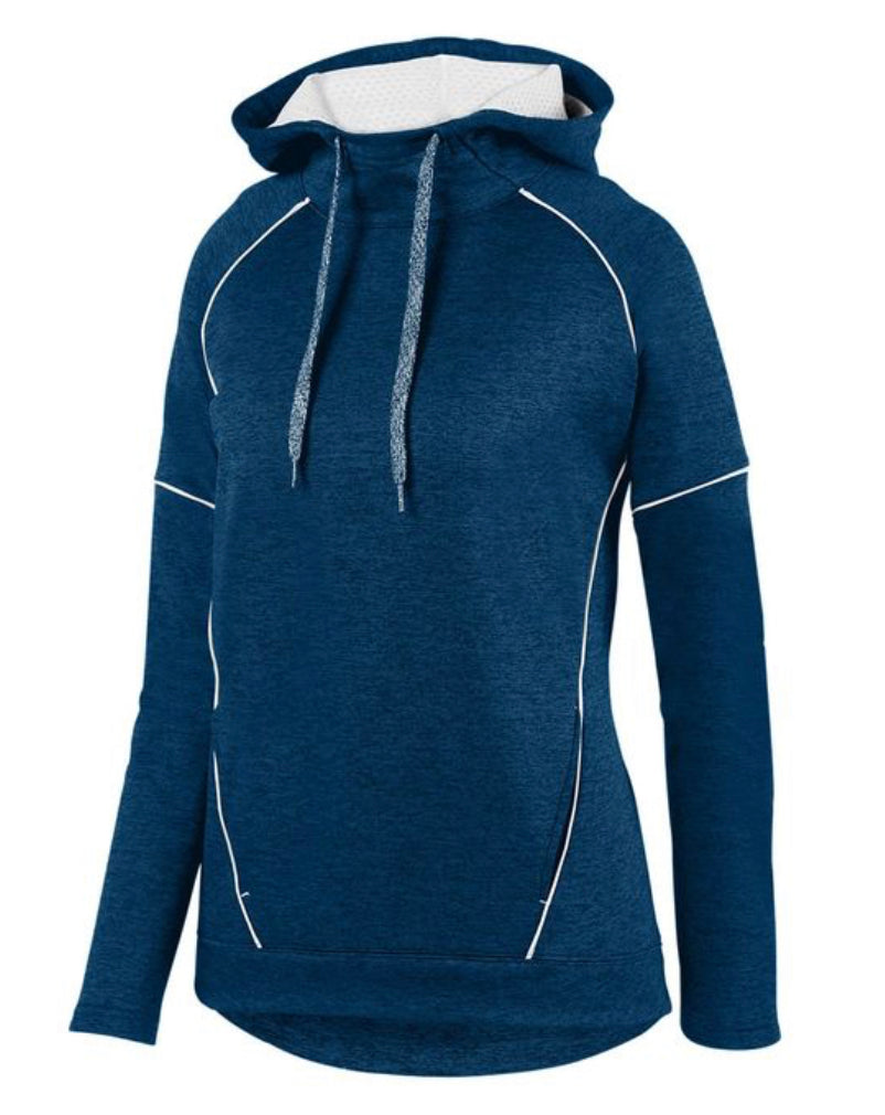 Augusta Ladies Stoked Tonal Heather Hoodie Printed or Embroidered with Your Logo - AtlanticCoastSports