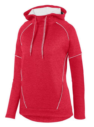 Augusta Ladies Stoked Tonal Heather Hoodie Printed or Embroidered with Your Logo - AtlanticCoastSports