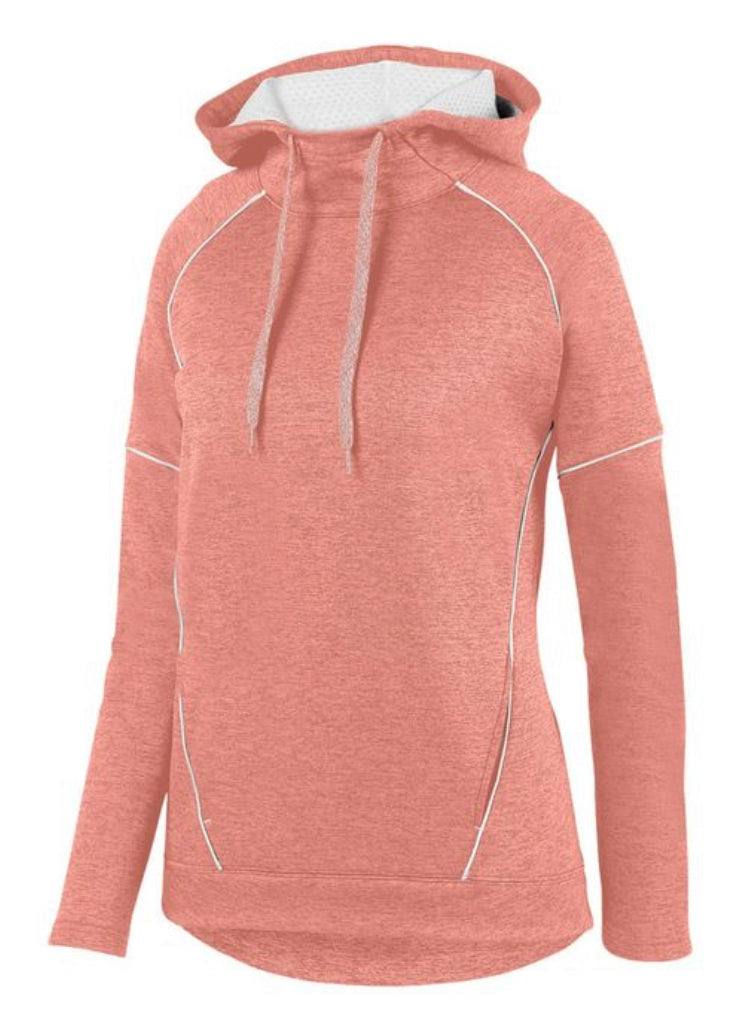 Augusta Ladies Stoked Tonal Heather Hoodie Printed or Embroidered with Your Logo - AtlanticCoastSports