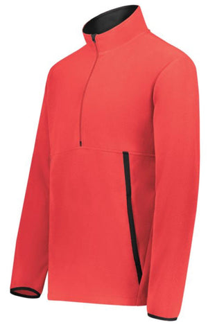 Augusta Sportswear Youth Eco Revive Polar Fleece 1/4 Zip 6856 Embroidered with Your Logo - AtlanticCoastSports