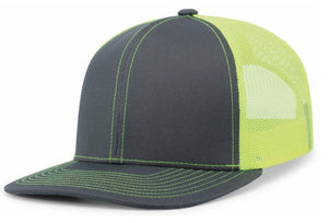 Pacific Headwear Trucker SnapBack Cap 104c Embroidered with Your Logo - AtlanticCoastSports