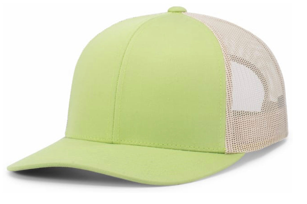 Pacific Headwear Trucker SnapBack Cap 104c Embroidered with Your Logo - AtlanticCoastSports