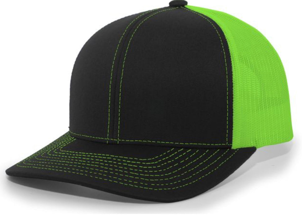 Pacific Headwear Trucker SnapBack Cap 104c Embroidered with Your Logo - AtlanticCoastSports